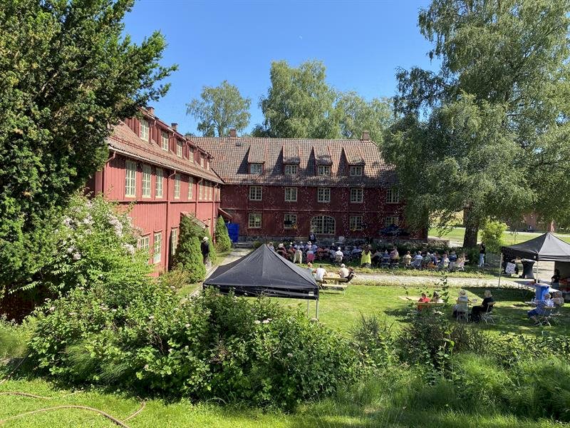 Dekorelement som erstatning for et bilde