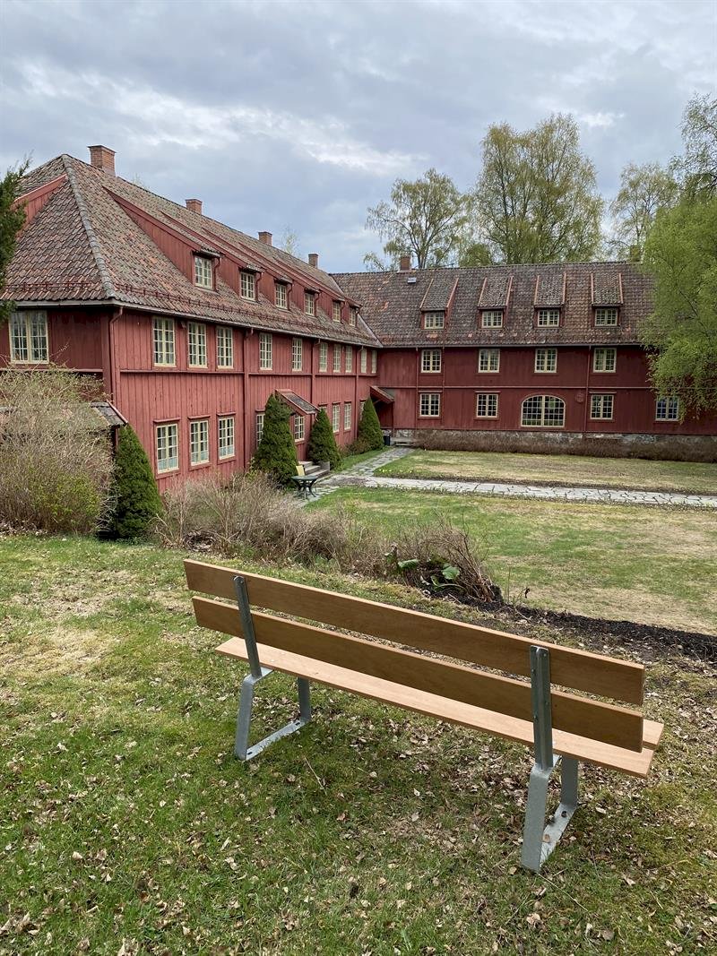 Dekorelement som erstatning for et bilde