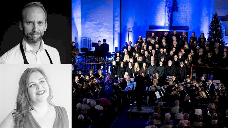 Dekorelement som erstatning for et bilde