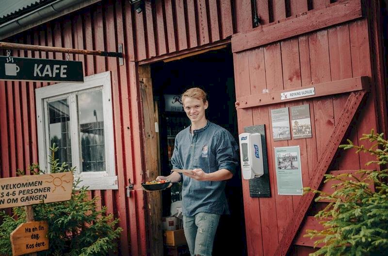 Dekorelement som erstatning for et bilde