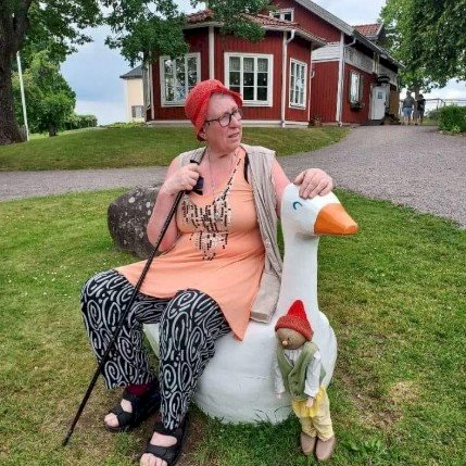 Bilde: Lise Sæther på Mårbacka.