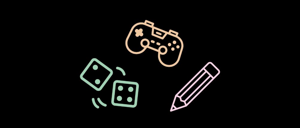 Bilde: Penn, terninger, gamingutstyr