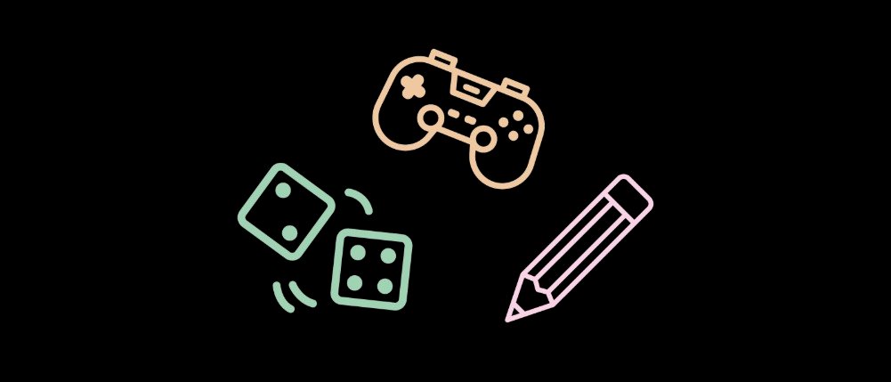 Bilde: Penn, terninger, gamingutstyr