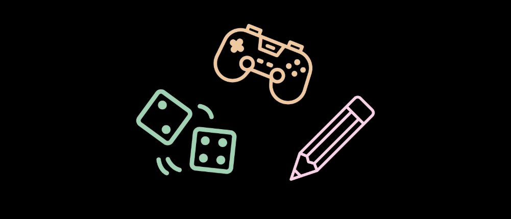 Bilde: Penn, terninger, gamingutstyr